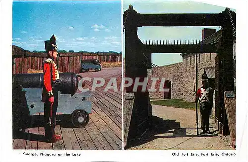 Cartes postales moderne Niagara Falls and Oakes Gardens Militaria