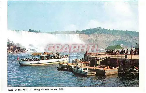 Cartes postales moderne Niagara Maid of the Mist III Taking Visitors to the Falls