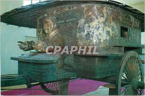 Moderne Karte China Bronze chariot
