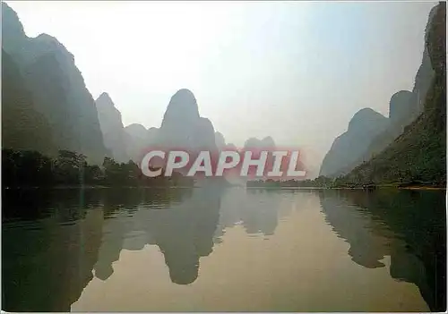 Cartes postales moderne China Lijiang River after a rain