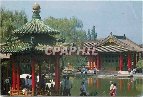 Moderne Karte China Huaqing Pool