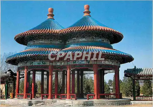 Moderne Karte China Double Ring Longevity Pavillon Temple of Heaven