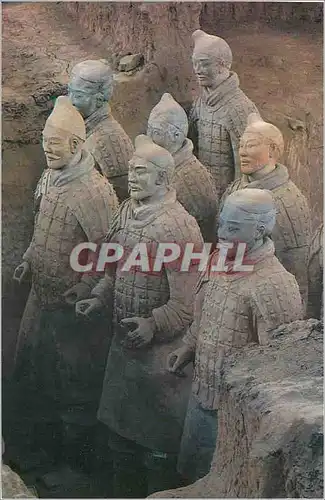 Moderne Karte China Warriors in suits of armor