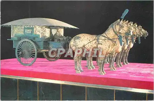 Cartes postales moderne China Bronze chariot and horses