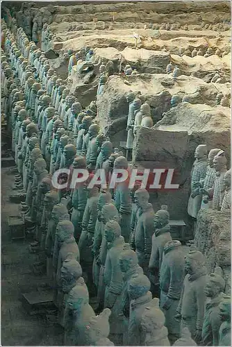 Cartes postales moderne China Clay Infantry men