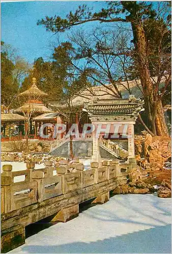 Cartes postales moderne China Winter in the Garden of Harmonious Interests Summer Palace