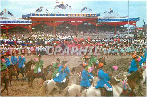 Cartes postales moderne China Nadam Fair in Jirem League
