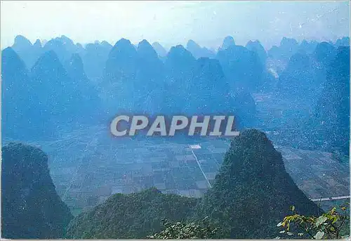 Cartes postales moderne China Beautiful Hills