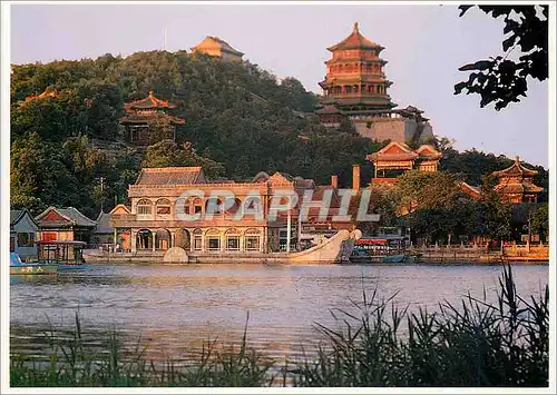 Cartes postales moderne China Evening scene in the Summer Palace