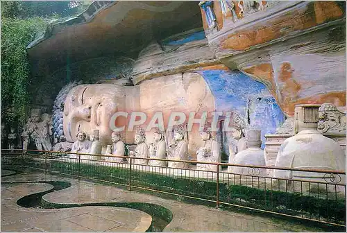 Cartes postales moderne Yenan Dazu Stone Carving