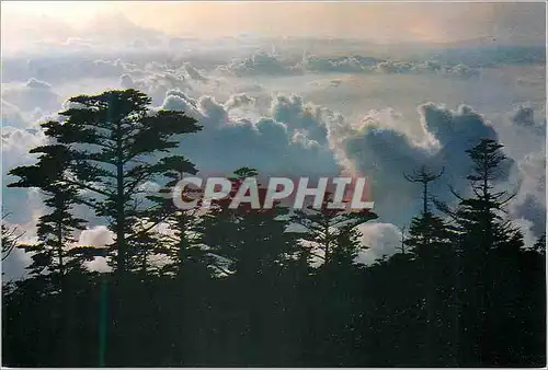 Cartes postales moderne Yenan Sens of Cloud Curling around Mt Emei