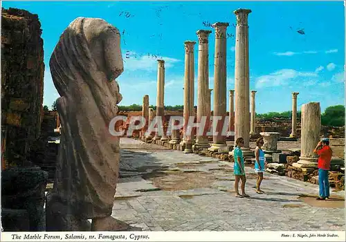 Cartes postales moderne Cyprus The Marble Forum Salamis nr Famagusta Cyprus