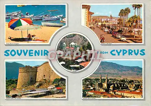 Moderne Karte Cyprus The Island of Venus