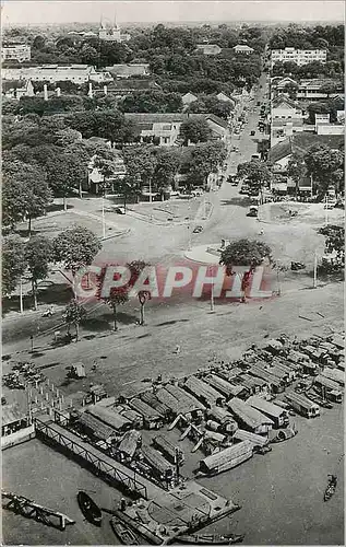 Moderne Karte Saigon Vu du Ciel le quai le Myre de Pilers