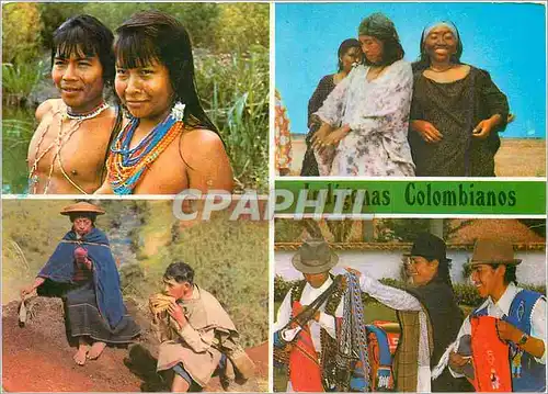 Cartes postales moderne Colombia Indigenas Colombianos