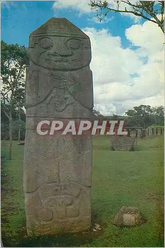 Cartes postales moderne Colombia Une figure Anthropologique Culture San Agustin