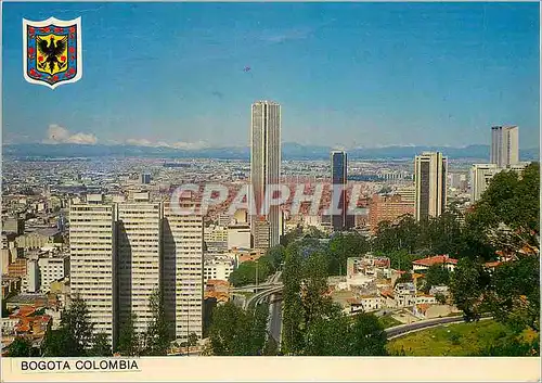 Cartes postales moderne Colombia Bogota Air view of the Country's capital