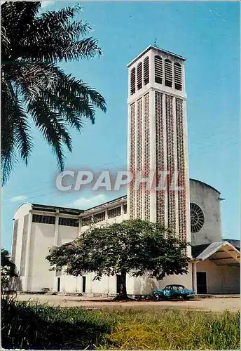 Moderne Karte Congo Pointe Noire la Cath�drale