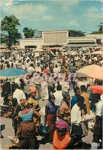 Cartes postales moderne Republique Democratique du Congo Kinshasa Marche Central