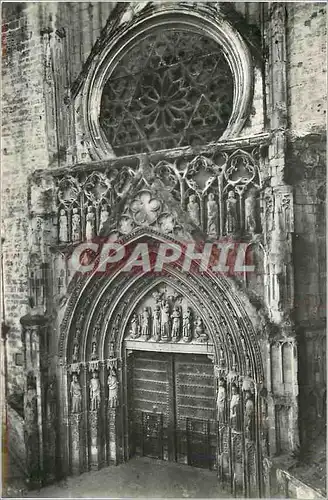 Moderne Karte valencia Cathedrale Portail des Apotres