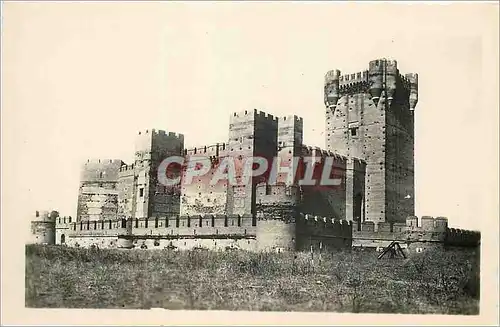 Cartes postales moderne Medina del Campo Vue general del castillo de la Mota