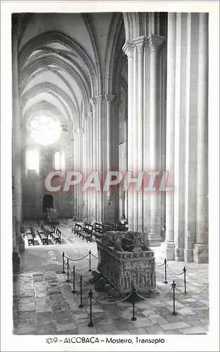 Moderne Karte Alcobaca Mosteiro Transeplo