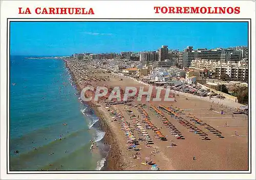 Moderne Karte Playa de la Carihuela Torremolinos