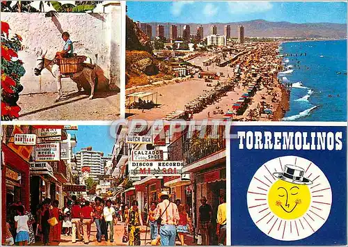 Moderne Karte Torremolinos (costa del sol) Diverses vues