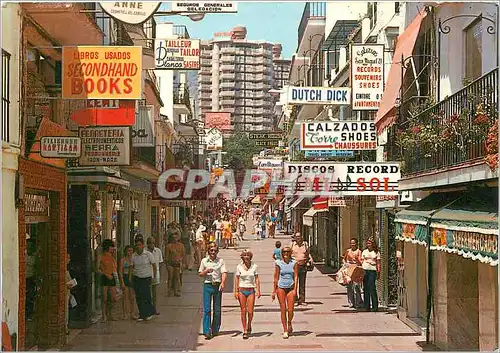 Cartes postales moderne Torremolinos Costa Del Sol Rue San Miguel