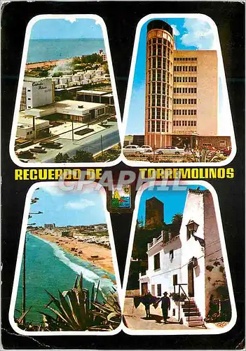 Cartes postales moderne Torremolinos Vista general Hotel Pez Espana