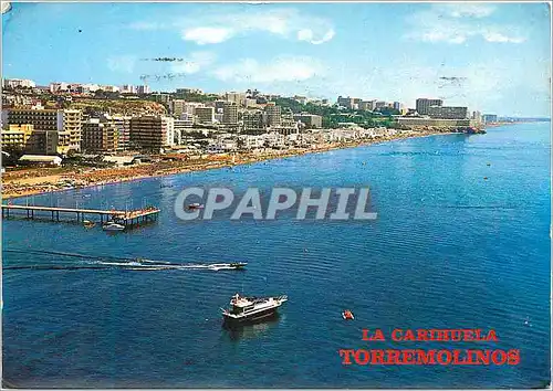 Cartes postales moderne Torremolinos Plage de la Carihuela