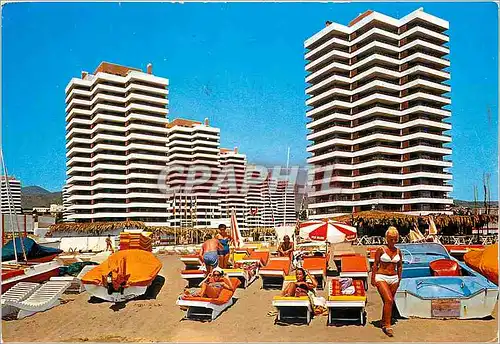 Cartes postales moderne Torremolinos Costa del Sol Urbanizacion Playamar Playa