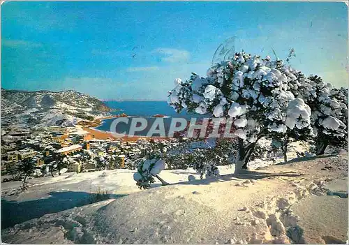 Cartes postales moderne Tossa Costa Brava Tossa sous la Neige