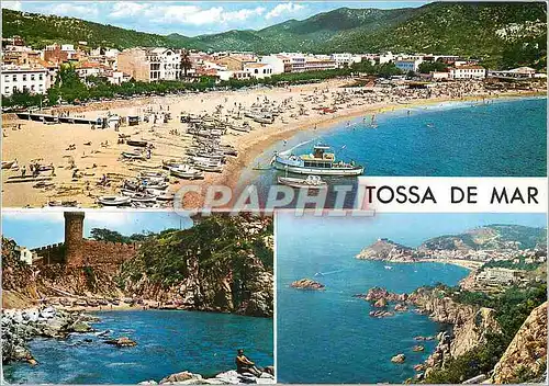 Moderne Karte Tossa de Mar