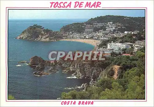 Cartes postales moderne Tossa de Mar Costa Brava le Merveilleux ensemble de ses plages et de ses cotes