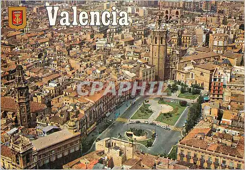 Cartes postales moderne Valencia Vue Aerienne