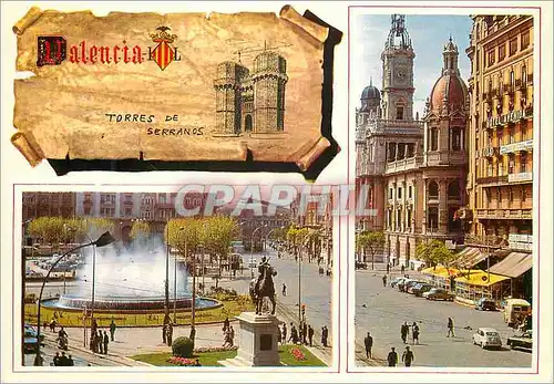 Cartes postales moderne Valencia Torres de Serranos