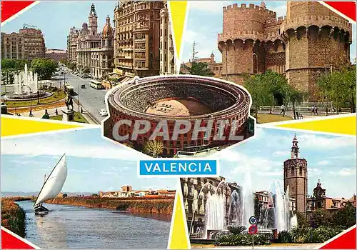 Moderne Karte Valencia Beaute de la Ville