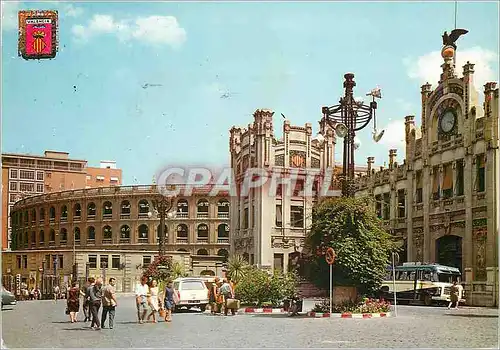 Cartes postales moderne Valencia Station du Nord et Arene