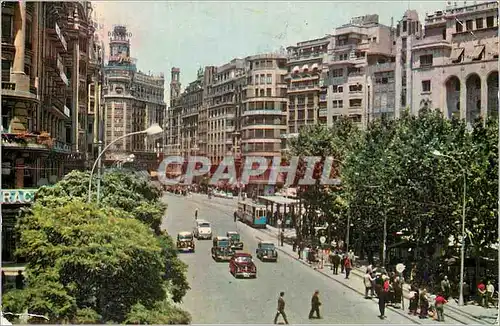 Cartes postales moderne Valencia Place du Caudillo