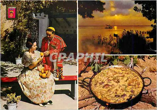 Cartes postales moderne Valencia Pareja Valenciano