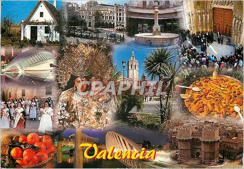 Cartes postales moderne Valencia