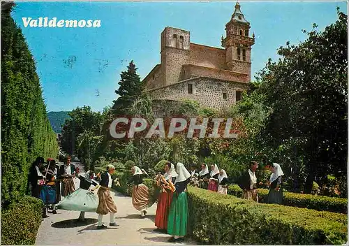 Cartes postales moderne Valldemossa Mallorca Balles Tipicos