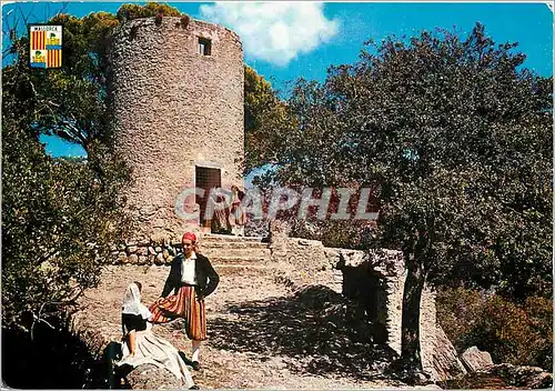 Cartes postales moderne Valldemosa Mallorca Scene Romantique