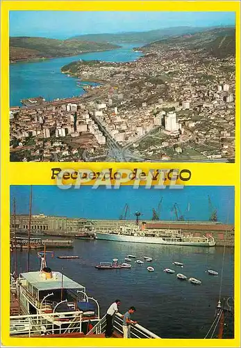 Cartes postales moderne Recuerdo de Vigo