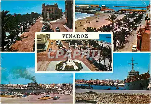 Cartes postales moderne Vinaroz Castellon Paseo Generalfsimo Monimento