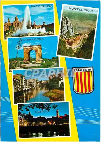 Cartes postales moderne Cataluna Recuerdo de la Region