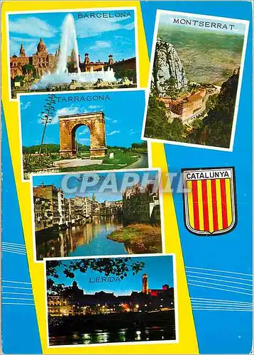 Cartes postales moderne Cataluna Recuerdo de la Region