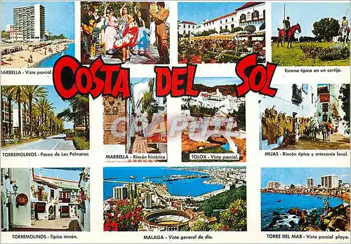 Cartes postales moderne Costa Del Sol