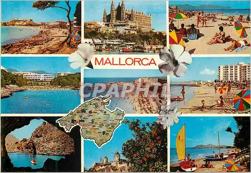 Cartes postales moderne Mallorca (Baleares) Espana